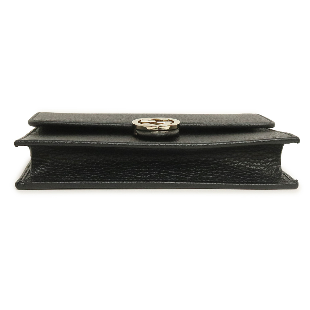 Gucci Interlocking G Chain Long Wallet Clutch Shoulder Bag - Picture 6 of 9